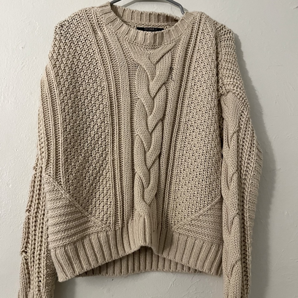 Knit sweater